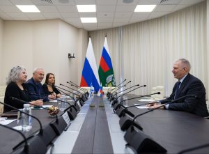 Сергей Данкверт провел переговоры с Чрезвычайным и Полномочным Послом Израиля в России Симоной Гальперин